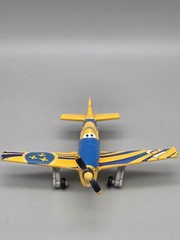 Lot of 3 Disney Pixar Planes Toys Diecast Gunnar Viking, El Chupacabra & Dinoco