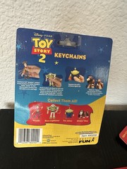 RARE: Complete Set Lot Of 4: Toy Story 2 Disney Pixar Keychain Figures