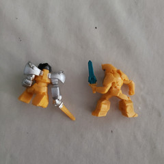 Transformers Tiny Titans MiniFigure Robots in Disguise 2.25″ Hasbro lot of 2