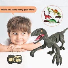 Remote Control Dinosaur Toys for Boys Kids Girls 3 4 5 6 7 8 Electronic RC Ro…