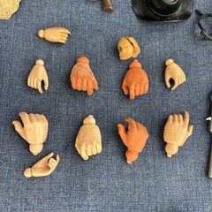 VINTAGE 60’s & 70’s Marx Johnny West Accessories Parts Lot – 1970’s Figure