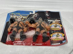 WWF Hasbro Demolition 2 Pack Smash And Crush- Hard 2 Find!