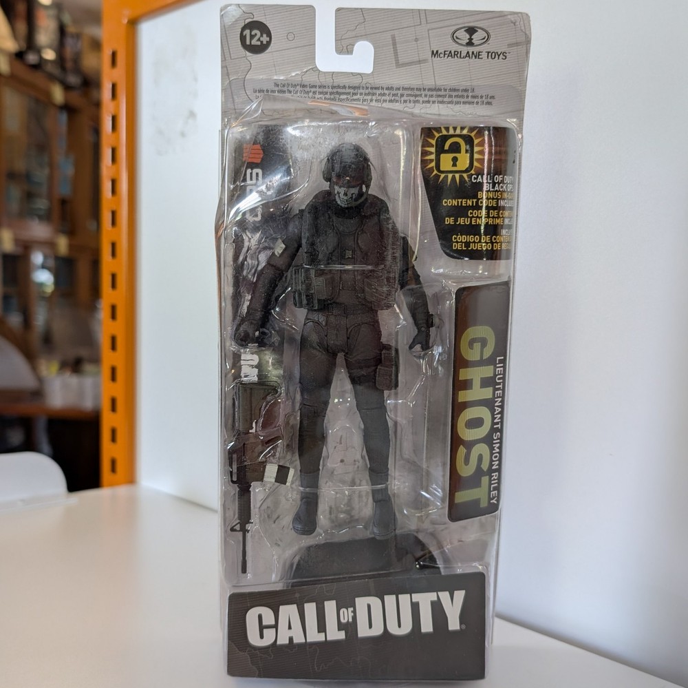 McFarlane Call of Duty Simon Ghost Riley 6″ Figure Box Not Mint