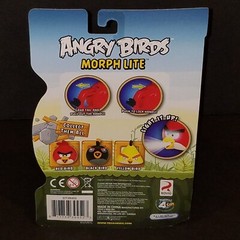 Angry Birds Morph Lite Flashlight 3 Figure Set Lite Force Black Red Yellow Bird