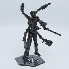 T13 Action Figure Set, 3D Printed Dummy 13, Titan 13 with 6 Arms, T 13 Multi-Joi