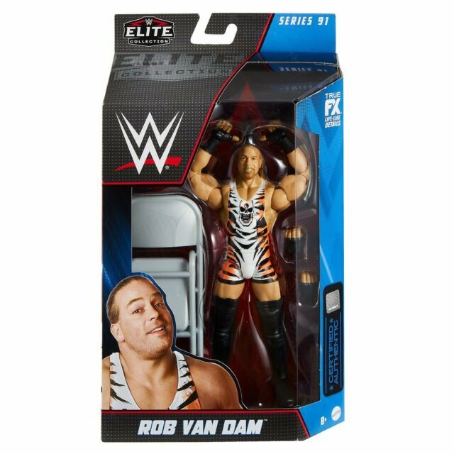 WWE Elite Series 91 Rob Van Dam RVD ECW – Mattel Wrestling Action Figure