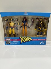 Hasbro E8607 X-Men Jean Grey, Cyclops, and Wolverine Legend Series 6 inch