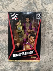 WWE Elite Collection Razor Ramon With IC Title Belt From The Vault Ringside