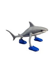 Tralalero Tralala Desk Decor, Italian Brainrot Shark Meme Figure, Shark in Sneak