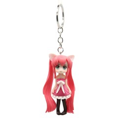 SAKURA MIKU Vocaloid 3 in. Keychain Action Figure (Hatsune Anime Vinyl Figurine)