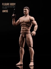 USA ANT 1/12 Male Action Figure Body Model 6in Flexible Muscular Strong Soldier