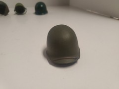 1/6 Scale Military Helmet Cap Hat Cover Plastic Fabric Large Lot of 17