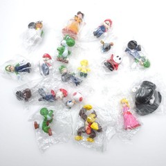 Super Mario Nintendo Mini Figures New Mixed Lot 18 Total