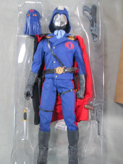 GI Joe COBRA COMMANDER Complete w/ BONUS 1/6 Scale Sideshow Collectibles 2013