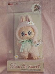 PopMart Mokoko Close to Sweet Plush Pendant-PopLand Exclusive, Brand-new/Sealed