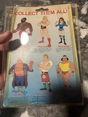 Hulk Hogan’s Rock’n’ Wrestling Collectable Eraser 1985 WWF With Custom Case!
