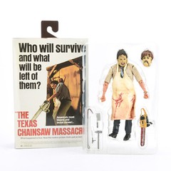 The Texas Chainsaw Massacre Leatherface 7″ Action Figure Horror Moives Open Box