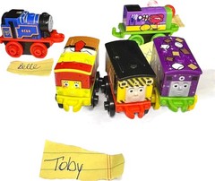 Thomas the Tank & Friends Minis Trains Engines Cars Huge Lot Of 84 *VGC*