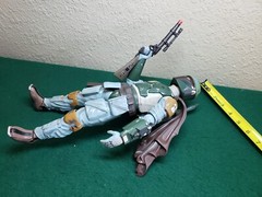 Star Wars Boba Fett Action Figure 13.5″ Disney Store Talking, Untested, As-Is