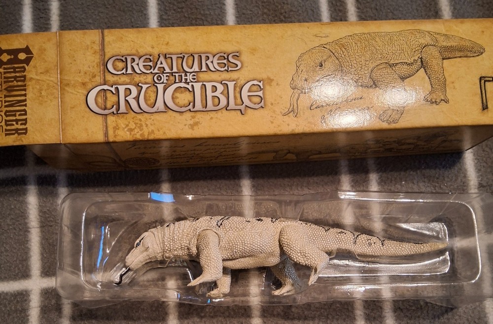 Harbinger Studios Savage Crucible Komodo Dragon Exclusive Pale Stonebreaker Rare