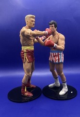 ROCKY VS DRAGO • ROCKY IV NECA FIGURES