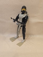 GI Joe Torpedo Wet Suit Cobra Eels Cobra Undertow Hasbro Vintage Diver Lot x4