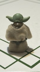 Vintage Star Wars Yoda Complete Orange Snake Original Kenner