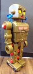1969 Tomy Japan 30″ tall Giant Robot Pre Popy Jumbo Machinder Shogun Warriors