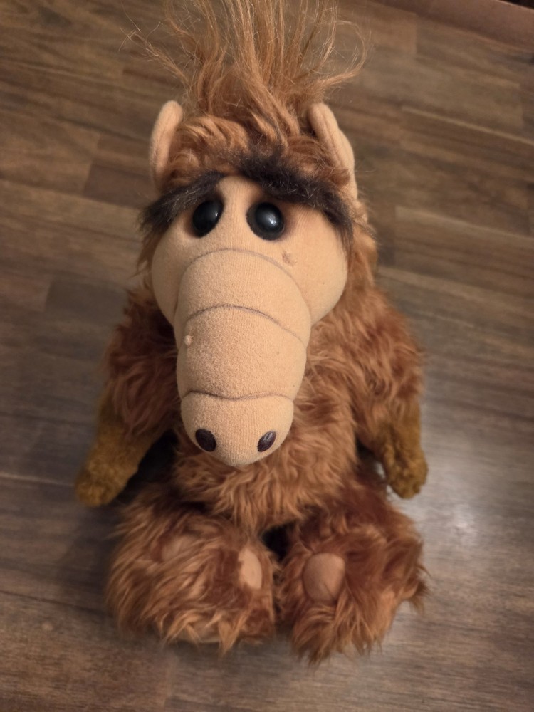 Vintage 1986 ALF ALIEN PRODUCTIONS Stuffed Animal Plush Toy 18″ Non Talking