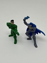 The Riddler & Batman Figures 2011 McDonalds Happy Meal Toy DC Comics 3.5 In …22