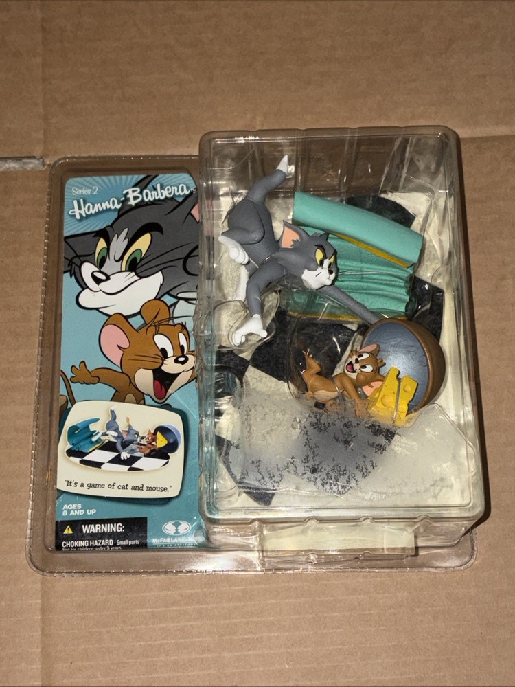 TOM AND JERRY FIGURES 2006 SERIES 2 HANNA-BARBERA McFARLANE TOYS