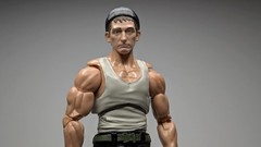 1:12 custom painted common goon, thug, thief, generic bad guy head sculpt