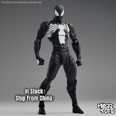 Hot-New Mess Toys Black Suit Neighbor Spider-Man Symbiote 1/12 Action Figure