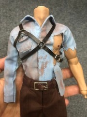 1/6 Custom Evil Dead 2 Ash Williams Damage Suit Harness for body Action Figure