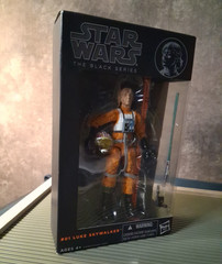 Star Wars The Black Series 6″ inch Luke Skywalker X-Wing Pilot # 01 Orange Line