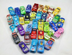*Buy 3=1Free Disney Pixar Cars Lot Lightning McQueen 1:55 Diecast Model Toy Cars