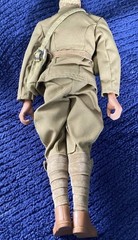 G.I. Joe Soldier Action Figure Tan Uniform w/ Outfit, Belt & Bag (1996)