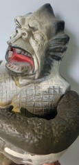 RARE 1980 Clash Of The Titans Kraken Figure W/Tail For Parts/Repair READ DETAILS