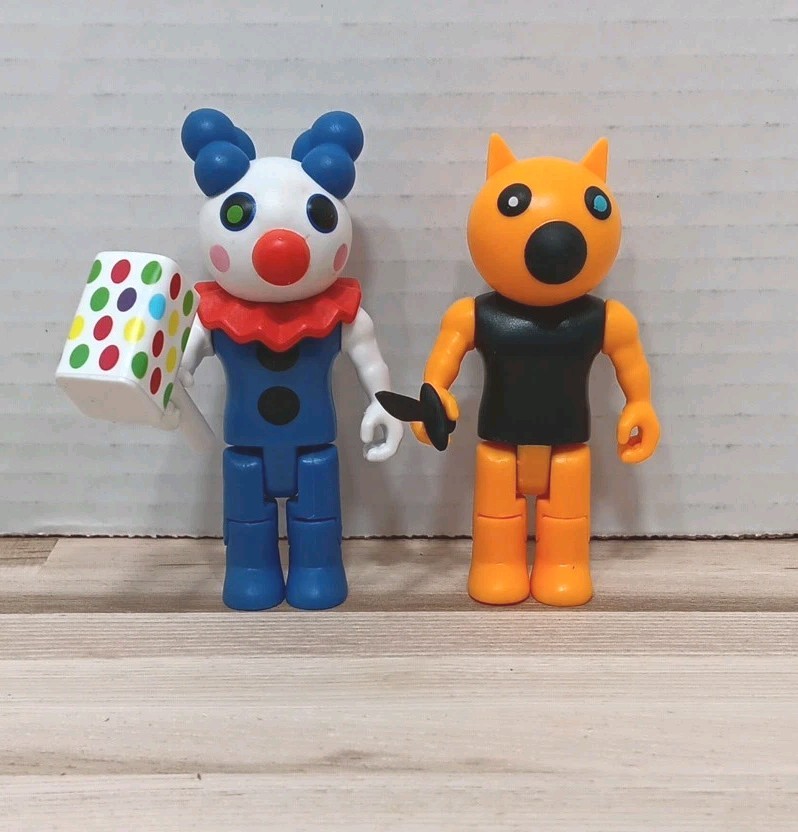 Roblox Game Toy Piggy Series 1 Foxy Clowny Mini Toon Phatmojo Set