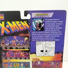 Error Marvel X-Men Quicksilver Mutant Armor in Professor Xavier Package 1996