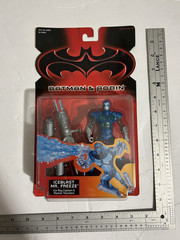 Vintage Batman And Robin Ice Blast Mr. Freeze Kenner 1997 Sealed New