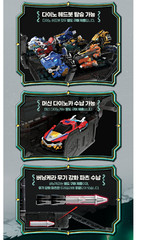 2025 NEW Miniforce Dinoid Warrior DINO COMMANDER Transformer Robot/ Express