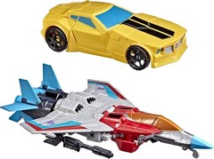 Collectible Bumblebee & Starscream 7-Inch Transformers Figures for Kids Ages 6+