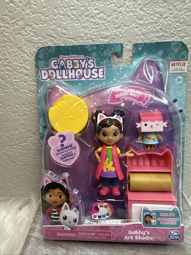 Dreamworks GABBY’S DOLLHOUSE Netflix GABBY’S ART STUDIO SET 🎨 NEW FAST SHIP