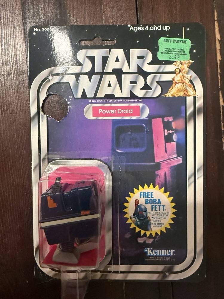 Star Wars 1978 Power Droid MOC From Kenner 20 Back