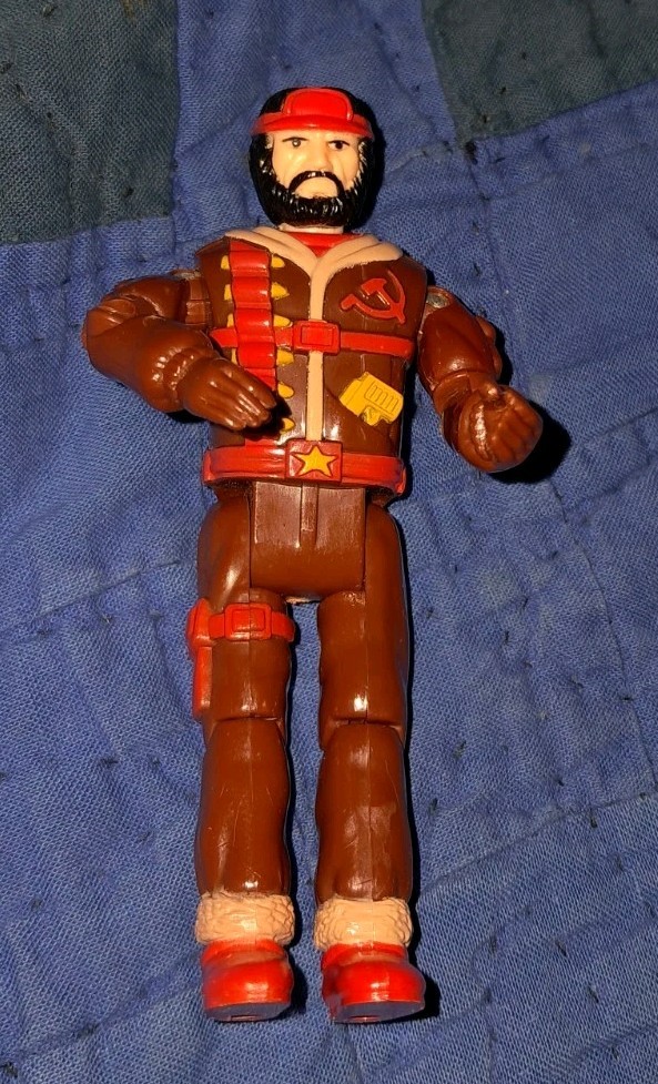 Vintage 1991 Toymax M.P.A.C.T. Lt. Col. Ivan Krinski “Red Wolf” Action Figure!!