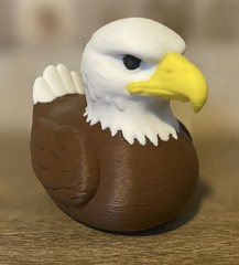 American Bald Eagle Duck – Original