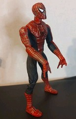 SPIDER MAN 2 Posable WEB Shooting ACTION Dc Comic TOYBIZ 2004 Figure Only