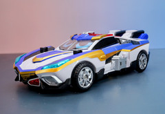 Metal Cardbot W BLUECOP W Transforming Robot Korean Toy