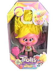 Trolls Rainbow HairTunes”Viva” Doll Plays Music&Sounds Hair Lights Up New In Box